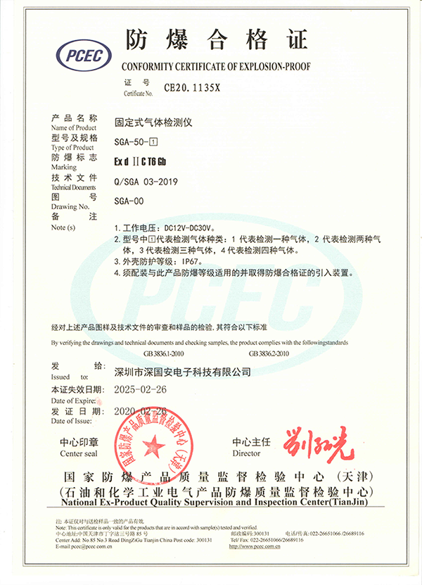 什么是氣體檢測儀防爆合格證書(shū)